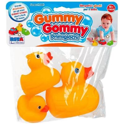 Rs Toys Gummy Gommy - Ducks 3 Pieces Rs Toys Gummy Gommy - Ducks 3 Pieces