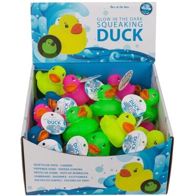 Accentra Mini-Quietsche-Ente, Badeente leuchtet im Dunkeln Accentra Mini-Quietsche-Ente, Badeente leuchtet im Dunkeln