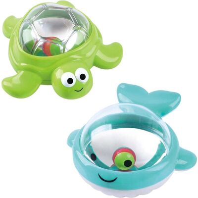 Play Tub Twinklers – Wal und Schildkröte, 2 Stück. Play Tub Twinklers – Wal und Schildkröte, 2 Stück.