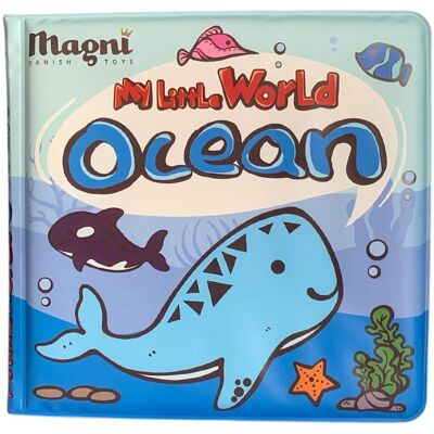 Magni - Bath book with color reaction, sea creatures (5729) Magni - Bath book with color reaction, sea creatures (5729)