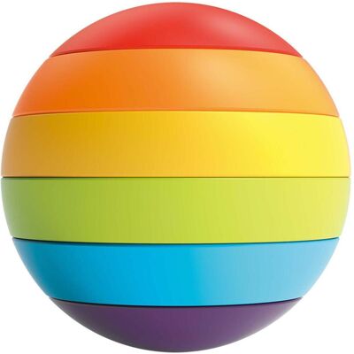 Toi-Toys Little Stars Baby Stapelturm Puzzleball, 6-tlg. Toi-Toys Little Stars Baby Stapelturm Puzzleball, 6-tlg.