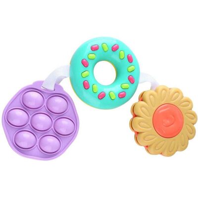 Play Sensorisches „Blume“, „Donut“ und „Pop-it“, 3-tlg. Play Sensorisches „Blume“, „Donut“ und „Pop-it“, 3-tlg.