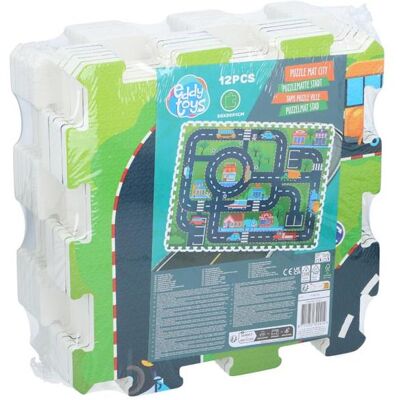 Eddy Toys, Spielteppich + Spielmatte, Spielmatte Stadtverkehr 12pcs EVA (30 x 30 cm) Eddy Toys, Spielteppich + Spielmatte, Spielmatte Stadtverkehr 12pcs EVA (30 x 30 cm)