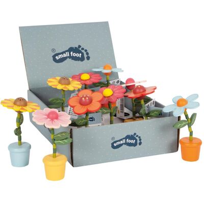 small foot Display Drückfiguren Blumen small foot Display Drückfiguren Blumen