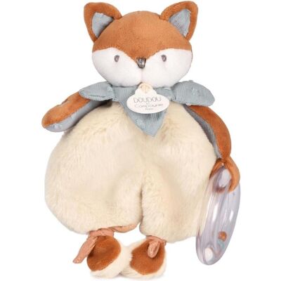 Doudou et Compagnie, Schmusetuch, Timo Schmusetuch mit Rassel 18cm Doudou et Compagnie, Schmusetuch, Timo Schmusetuch mit Rassel 18cm