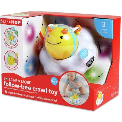 Skip Hop Follow Bee Krabbelspielzeug - Krabbelspielzeug für Babys Skip Hop Follow Bee Krabbelspielzeug - Krabbelspielzeug für Babys