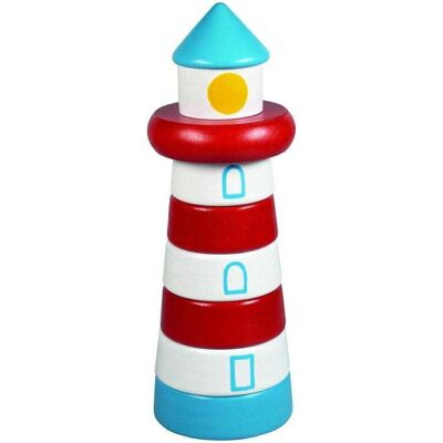 Detoa Leuchtturm aus Legno - setze den Leuchtturm zusammen Detoa Leuchtturm aus Legno - setze den Leuchtturm zusammen