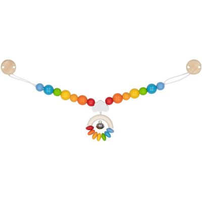 Goki, Kinderwagenspielzeug, Kinderwagenkette Regenbogen Goki, Kinderwagenspielzeug, Kinderwagenkette Regenbogen