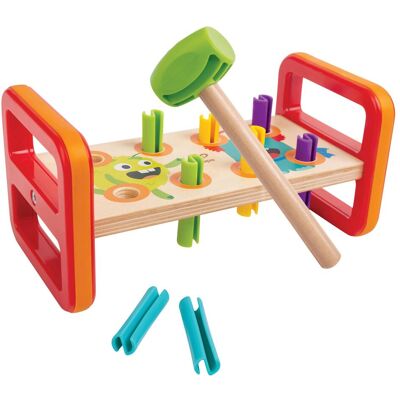 Hape Monster Match 'n' Smash Hammer Bench Hape Monster Match 'n' Smash Hammer Bench