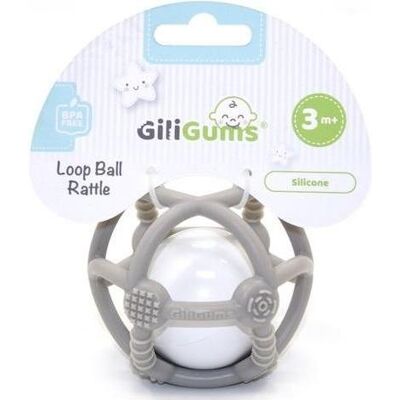 Anais, Babyrassel, Grauer Rasselball Anais, Babyrassel, Grauer Rasselball