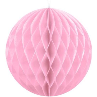 Partydeco Honeycomb Ball, light pink, 10cm (1 pkt / 1 pc.) (1 Stk.) Partydeco Honeycomb Ball, light pink, 10cm (1 pkt / 1 pc.) (1 Stk.)