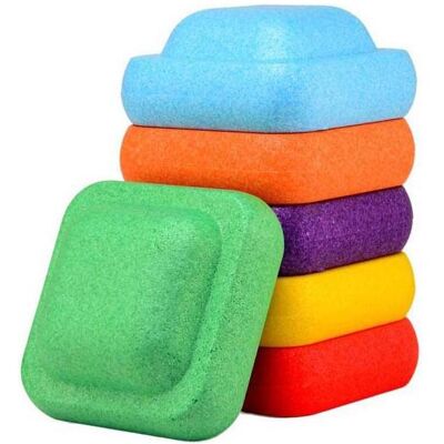 Johntoy Trittsteine Schaumstoff, 6er Set Johntoy Trittsteine Schaumstoff, 6er Set