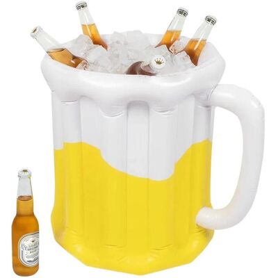 Boland Aufblasbarer Bierkrugkühler (46 x 42 cm) (1 Stk.) Boland Aufblasbarer Bierkrugkühler (46 x 42 cm) (1 Stk.)