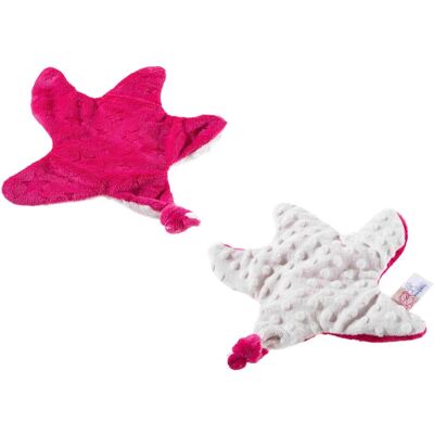 Heunec, Schmusetuch, STELLINA Schmusetuch mit Knisterfolie hot pink Heunec, Schmusetuch, STELLINA Schmusetuch mit Knisterfolie hot pink