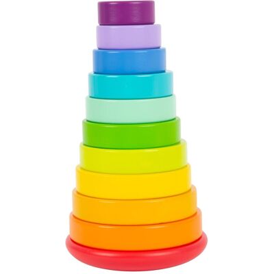 small foot Stapelturm Regenbogen small foot Stapelturm Regenbogen