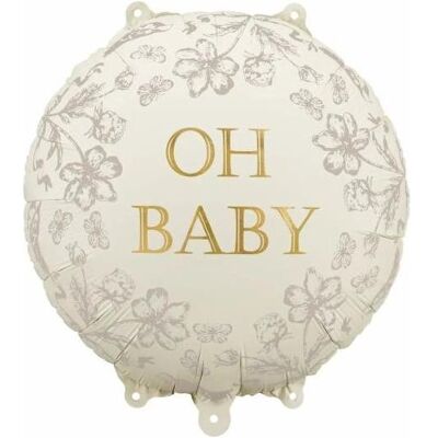 Partydeco Balon fol.Pastylka Oh Baby 35x35 mix FB284 86340 Partydeco Balon fol.Pastylka Oh Baby 35x35 mix FB284 86340