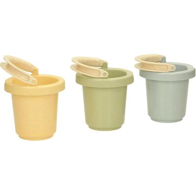 Lobbes Badeeimer Pastell, 3-teilig. Lobbes Badeeimer Pastell, 3-teilig.