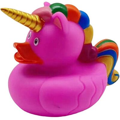Lean Toys Kaczuszka Jednorożec Zabawka Do Kąpieli Tęczowa Grzywa Ogon Różowa Lean Toys Kaczuszka Jednorożec Zabawka Do Kąpieli Tęczowa Grzywa Ogon Różowa