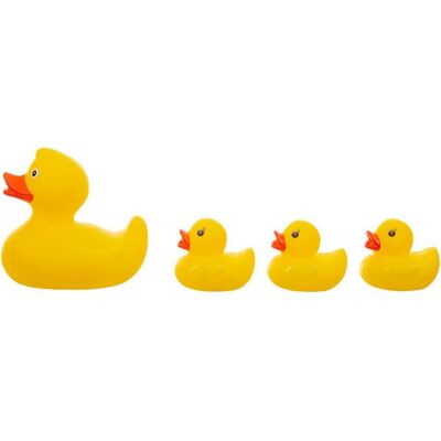Akuku A0162 BADESPIELZEUG DUCKIES 4PCS Akuku A0162 BADESPIELZEUG DUCKIES 4PCS