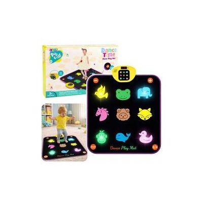 Lean Toys, Spielteppich + Spielmatte, Tiertanzmatte, 5 Modi, 3 Schwierigkeitsstufen Lean Toys, Spielteppich + Spielmatte, Tiertanzmatte, 5 Modi, 3 Schwierigkeitsstufen
