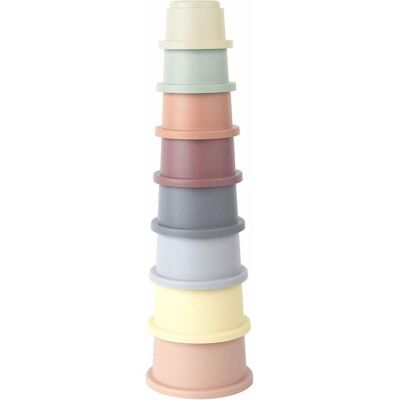 Lobbes Wasserfallbecher Pastell, 8 Stück. Lobbes Wasserfallbecher Pastell, 8 Stück.