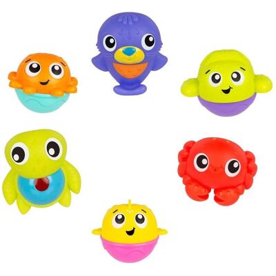 PlayGo PLaygro - 6 Bathfriends In a Net (10189097) PlayGo PLaygro - 6 Bathfriends In a Net (10189097)