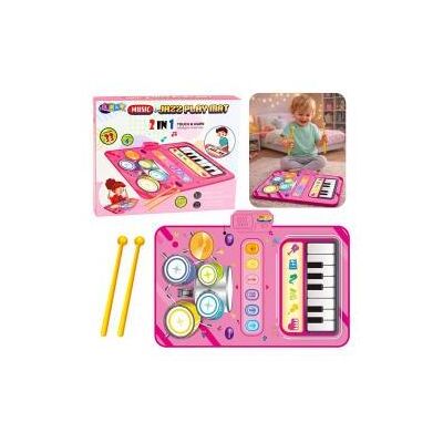 Lean Toys, Spielteppich + Spielmatte, 2-in-1 interaktive Musikmatte Lean Toys, Spielteppich + Spielmatte, 2-in-1 interaktive Musikmatte
