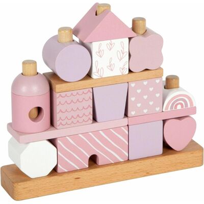 small foot Stapelhaus rosa small foot Stapelhaus rosa