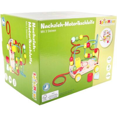 Spielmaus Nachziehwagen Motorikschleife Spielmaus Nachziehwagen Motorikschleife