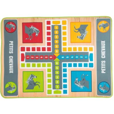 Idena, Spielteppich + Spielmatte, Spielteppich Ludo 130x93cm (130 x 93 cm) Idena, Spielteppich + Spielmatte, Spielteppich Ludo 130x93cm (130 x 93 cm)