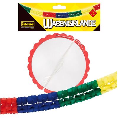 Idena Wabengirlande 6m D17cm FSC-Mix (1 Stk.) Idena Wabengirlande 6m D17cm FSC-Mix (1 Stk.)