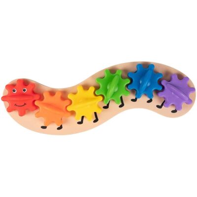 Toi-Toys Little Stars Baby-Raupe mit sich drehenden Zahnrädern Toi-Toys Little Stars Baby-Raupe mit sich drehenden Zahnrädern