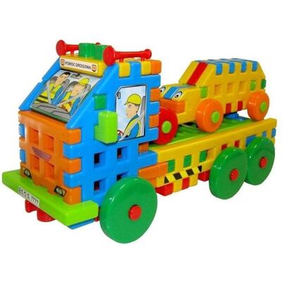 Tupiko statybinė pagalba kelyje sunkvežimis Tupiko statybinė pagalba kelyje sunkvežimis