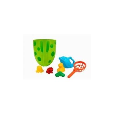 Technok Badeset Organizer Saugnapf Spielzeug Gelb Technok Badeset Organizer Saugnapf Spielzeug Gelb