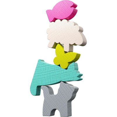 Haba Stacking Challenge Animals Haba Stacking Challenge Animals