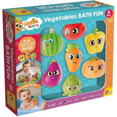 Lisciani Carotina Baby Vegetables Bath Fun Lisciani Carotina Baby Vegetables Bath Fun