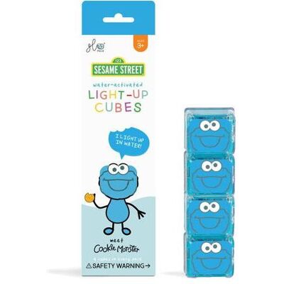 GLO Cookie Monster Light-Up Cubes GLO Cookie Monster Light-Up Cubes