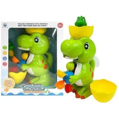 Lean Toys Badender Dinosaurier-Schleifer, der Wasser spritzt Lean Toys Badender Dinosaurier-Schleifer, der Wasser spritzt