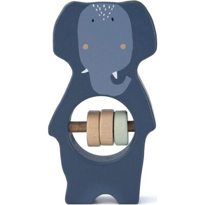 Trixie Baby, Babyrassel, Houten rammelaar - Mrs. Elephant Trixie Baby, Babyrassel, Houten rammelaar - Mrs. Elephant