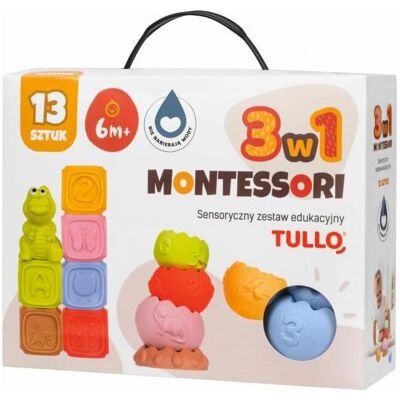 Tullo Klocki sensoryczne piramida sensoryczna Tullo Klocki sensoryczne piramida sensoryczna