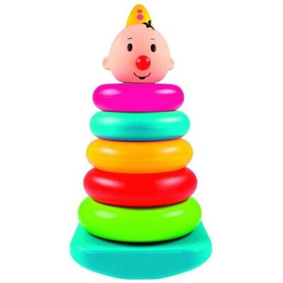 Bumba Mehrfarbige Stapelringe - Stapelringe für Kinder Bumba Mehrfarbige Stapelringe - Stapelringe für Kinder