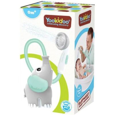 Yookidoo Baby-Dusche - Elephant Graugrün - Baby Badespielzeug Yookidoo Baby-Dusche - Elephant Graugrün - Baby Badespielzeug