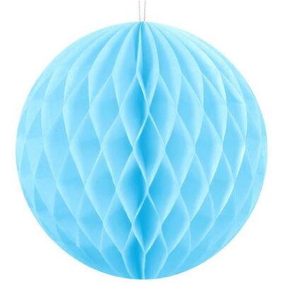 Partydeco Honeycomb Ball, sky-blue, 10cm (1 pkt / 1 pc.) (1 Stk.) Partydeco Honeycomb Ball, sky-blue, 10cm (1 pkt / 1 pc.) (1 Stk.)