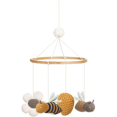 Copenhagen, Babymobile, Vanilla - Mobile - Honeybee Happy (MOBH7726) Copenhagen, Babymobile, Vanilla - Mobile - Honeybee Happy (MOBH7726)