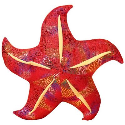 Lean Toys, Kinderkissen, Leantoys Maskottchen Plüsch Seestern rotes Kissen 45 cm Lean Toys, Kinderkissen, Leantoys Maskottchen Plüsch Seestern rotes Kissen 45 cm