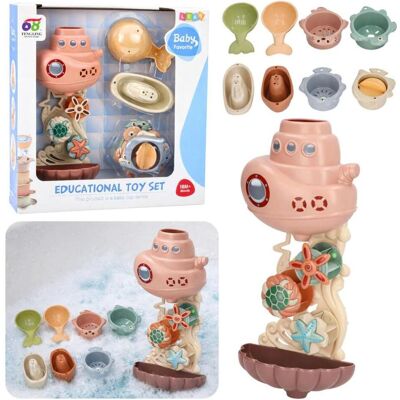 Lean Toys Lean Badespielzeug Unterwasserschiff Cups Saugnäpfe 9El Lean Toys Lean Badespielzeug Unterwasserschiff Cups Saugnäpfe 9El