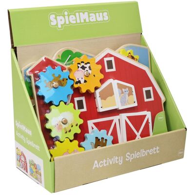 Spielmaus SMH Activity Spielbrett, 2-f.sort.,Displ Spielmaus SMH Activity Spielbrett, 2-f.sort.,Displ