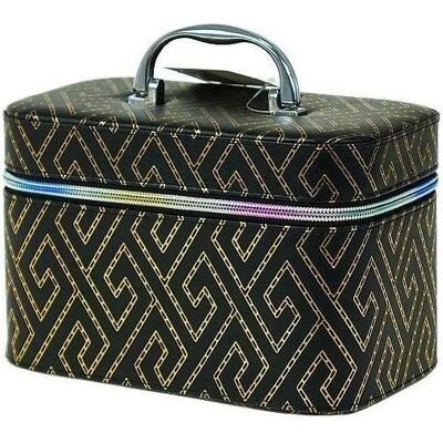 Adar M-Koffer mit Reissverschlussspiegel, 21 x 14 x 13 cm, Necessaire, Mehrfarbig Adar M-Koffer mit Reissverschlussspiegel, 21 x 14 x 13 cm, Necessaire, Mehrfarbig