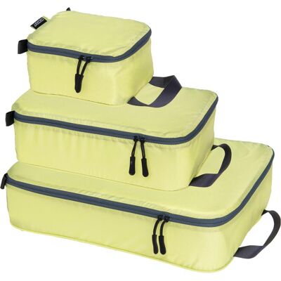 Cocoon Packing Cube Light Discrete SET wild lime, Packsack, Gelb Cocoon Packing Cube Light Discrete SET wild lime, Packsack, Gelb