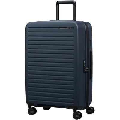 Samsonite Restackd Trolley mit 4 Rollen erweiterbar 68cm, Koffer, Schwarz Samsonite Restackd Trolley mit 4 Rollen erweiterbar 68cm, Koffer, Schwarz